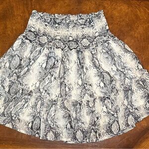 XS Snake Print Altar’d State Skirt